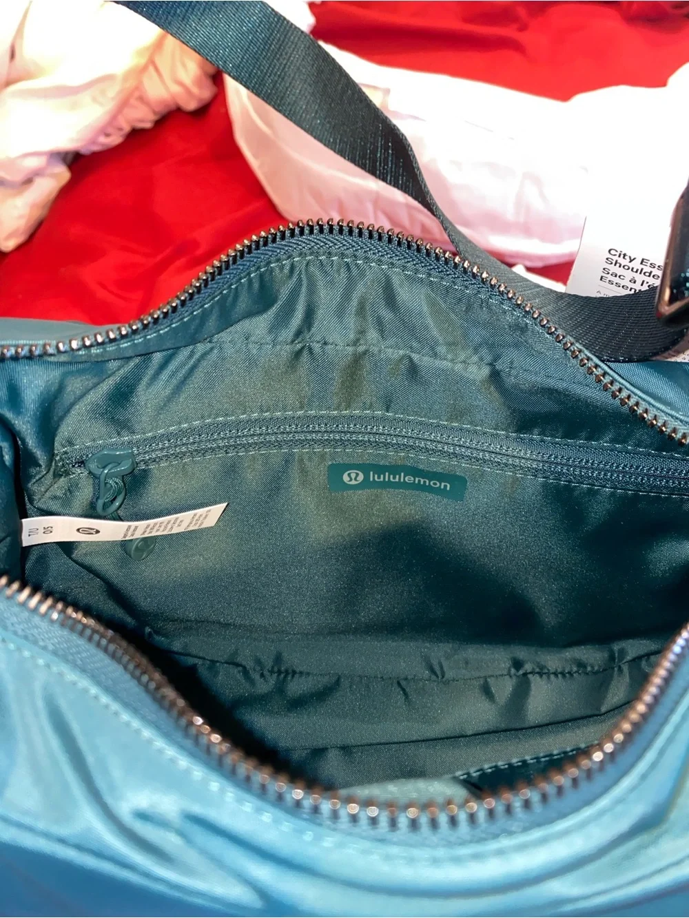 lululemon athletica teal crescent